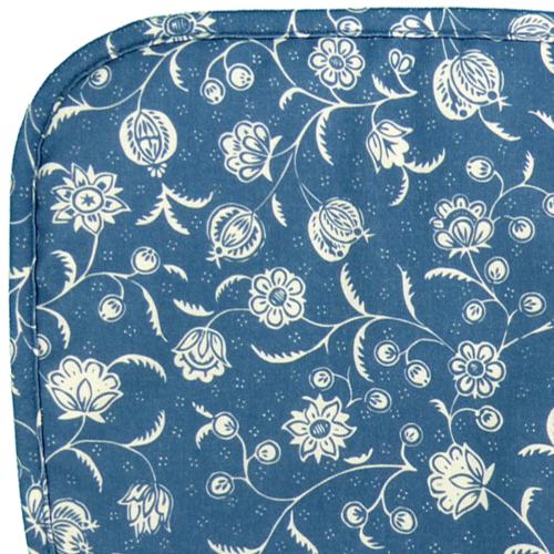 Manique de cuisine Jaune Bleu, motif de Provence Flors